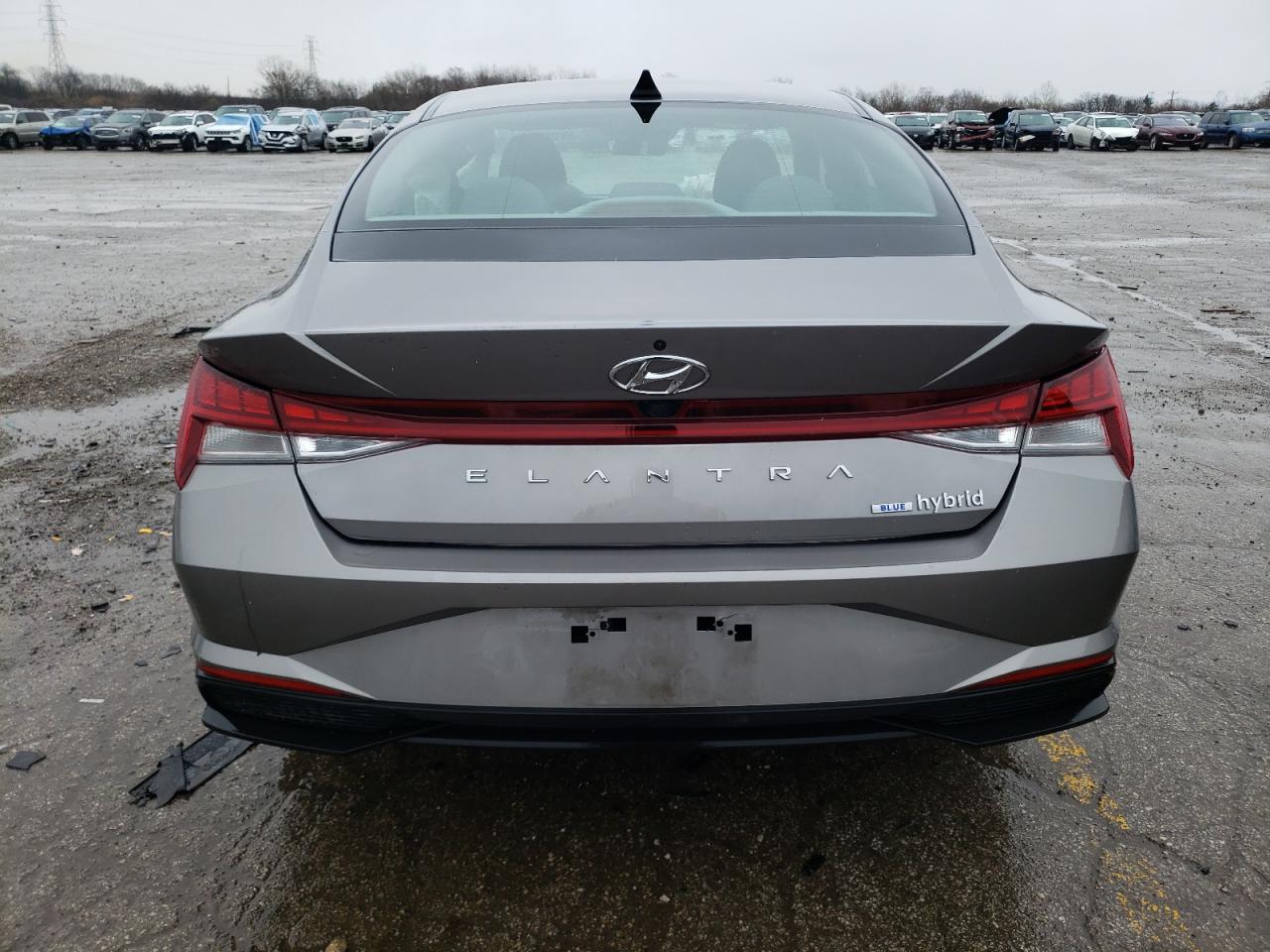 2022 HYUNDAI ELANTRA BLUE VIN:KMHLM4AJ0NU031633