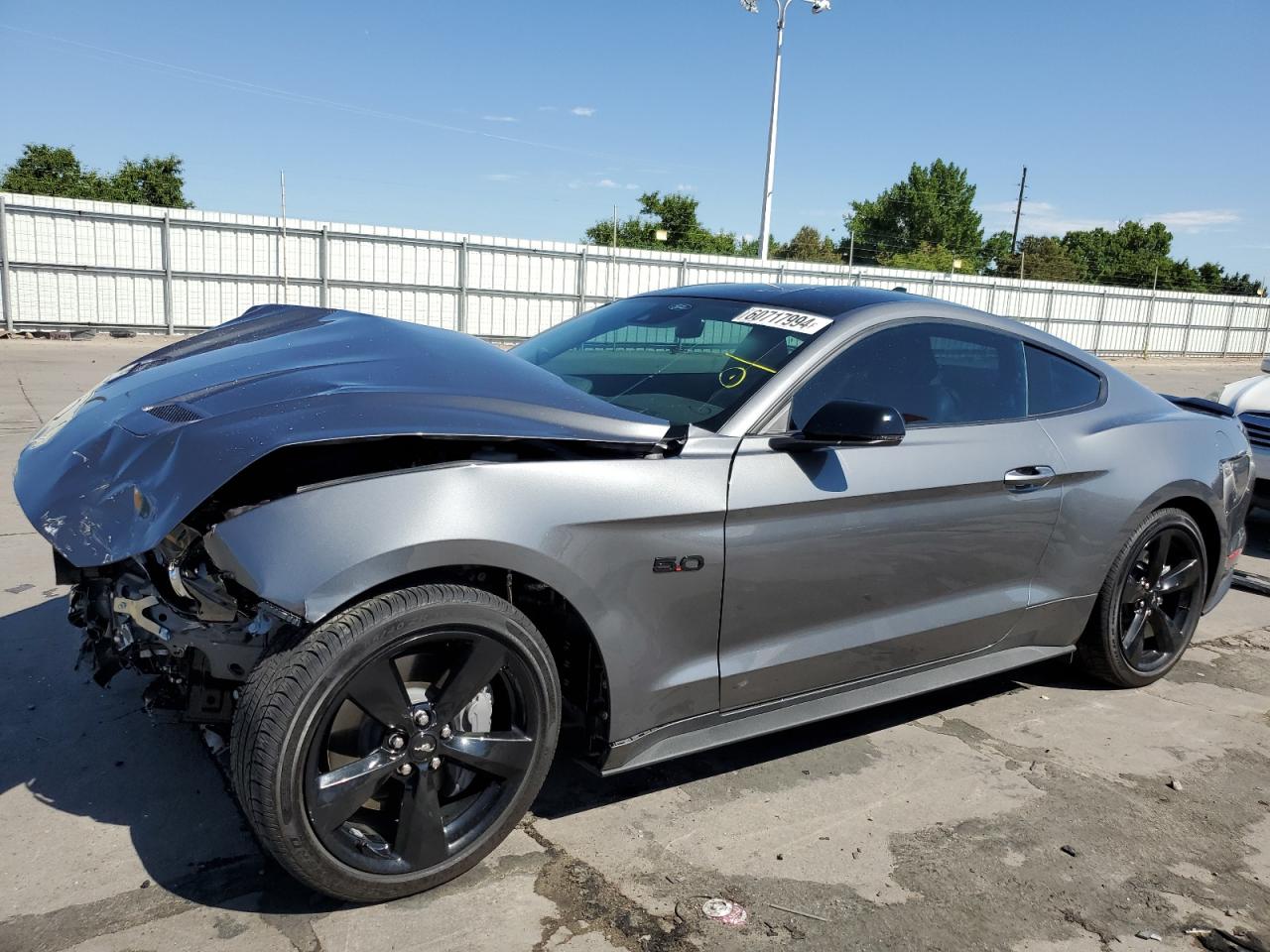 2022 FORD MUSTANG GT VIN:1FA6P8CF0N5129117