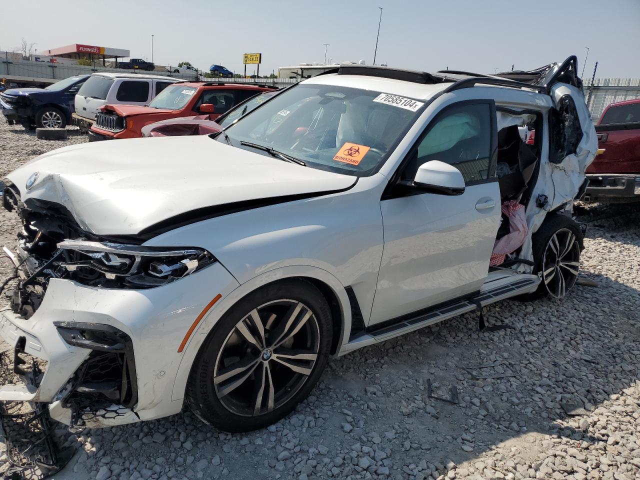 2022 BMW X7 XDRIVE40I VIN:5UXCW2C02N9K91797