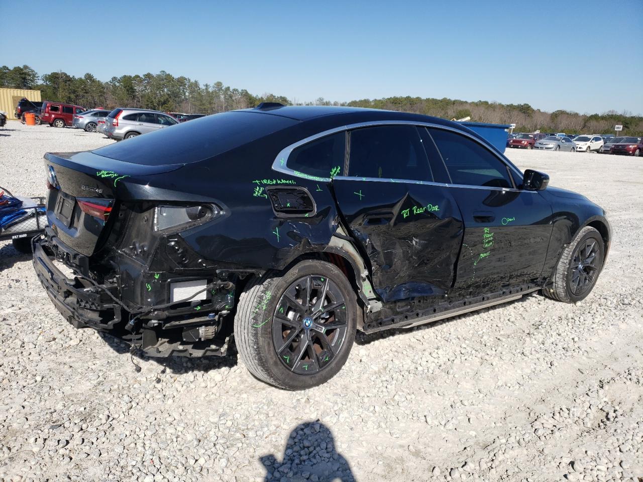 2023 BMW I4 EDRIVE 40 VIN:WBY73AW00PFR12197