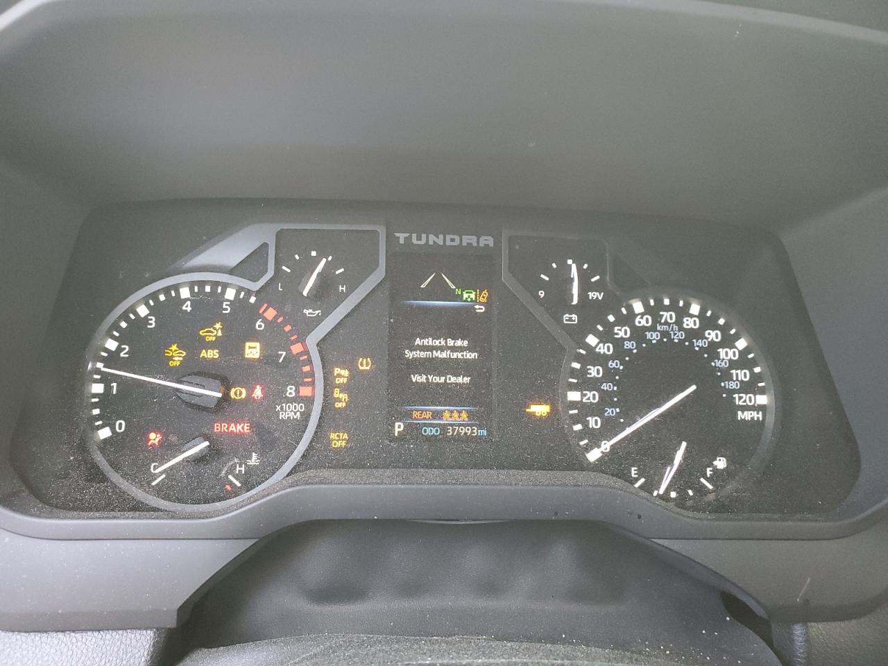 2022 TOYOTA TUNDRA CREWMAX SR VIN:5TFLA5AB5NX014188