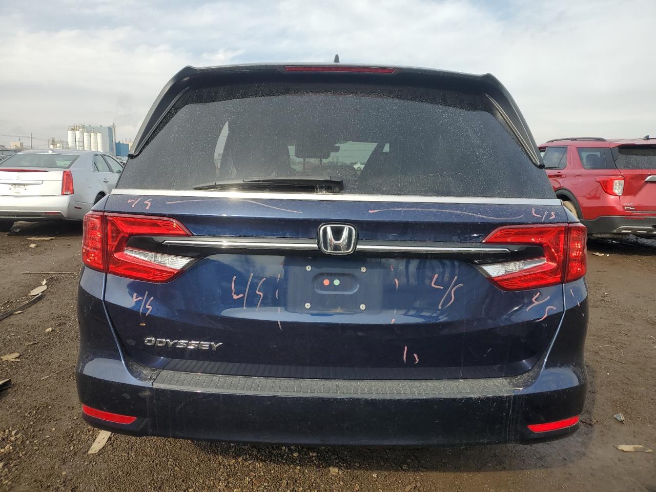 2022 HONDA ODYSSEY EXL VIN:5FNRL6H71NB021161