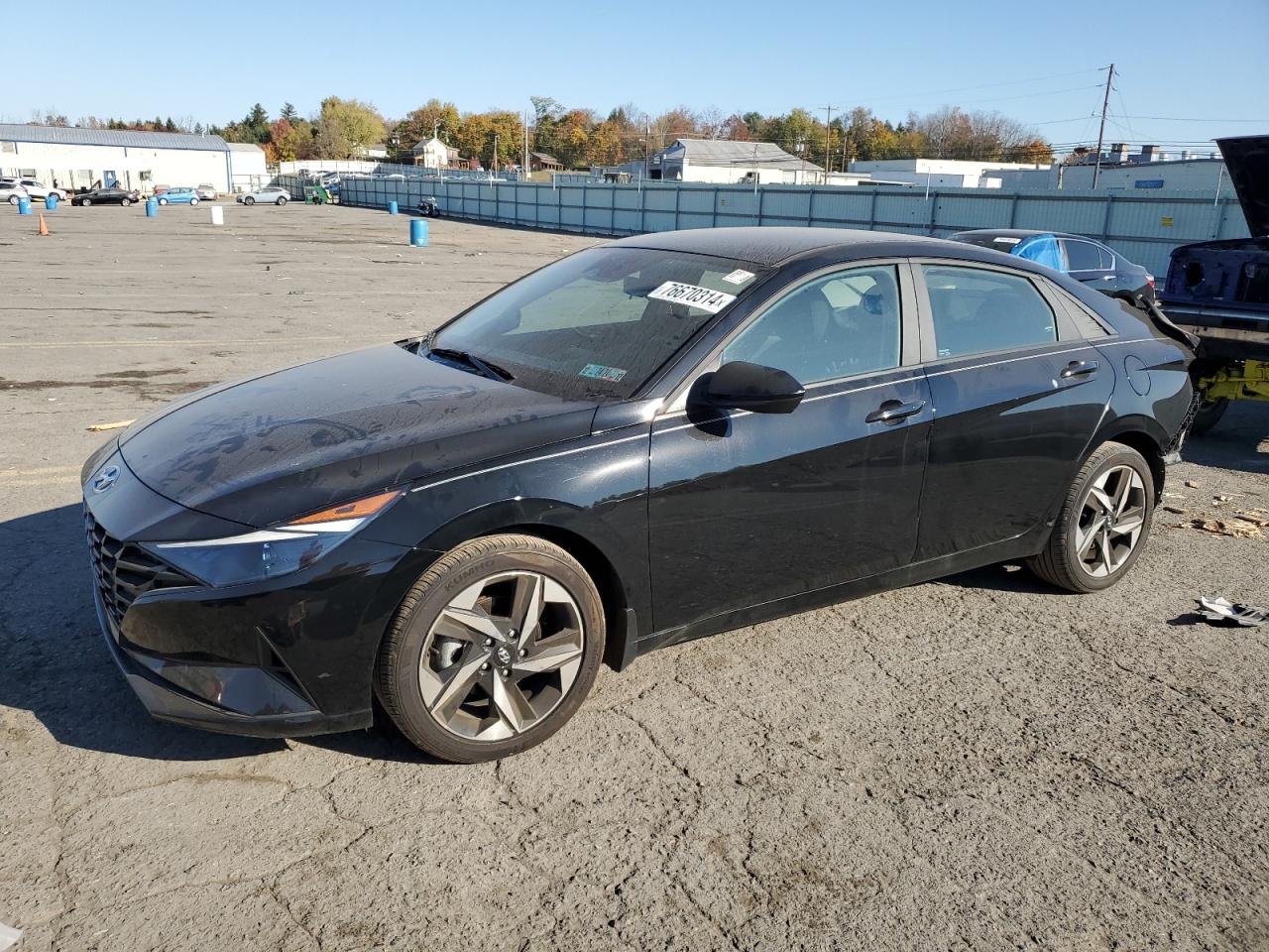 2023 HYUNDAI ELANTRA SEL VIN:KMHLS4AG2PU546498