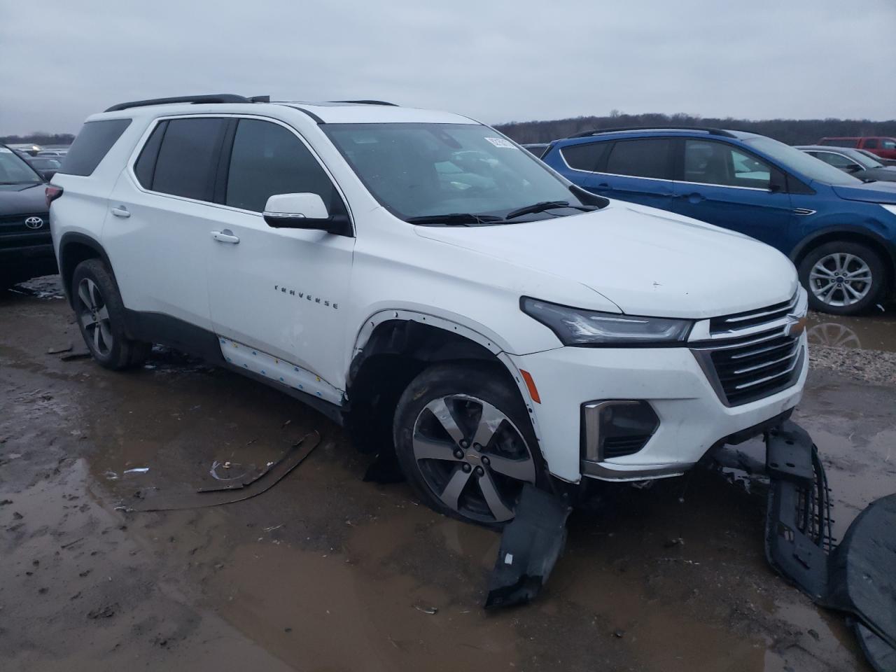 2022 CHEVROLET TRAVERSE LT VIN:1GNEVHKW1NJ140333