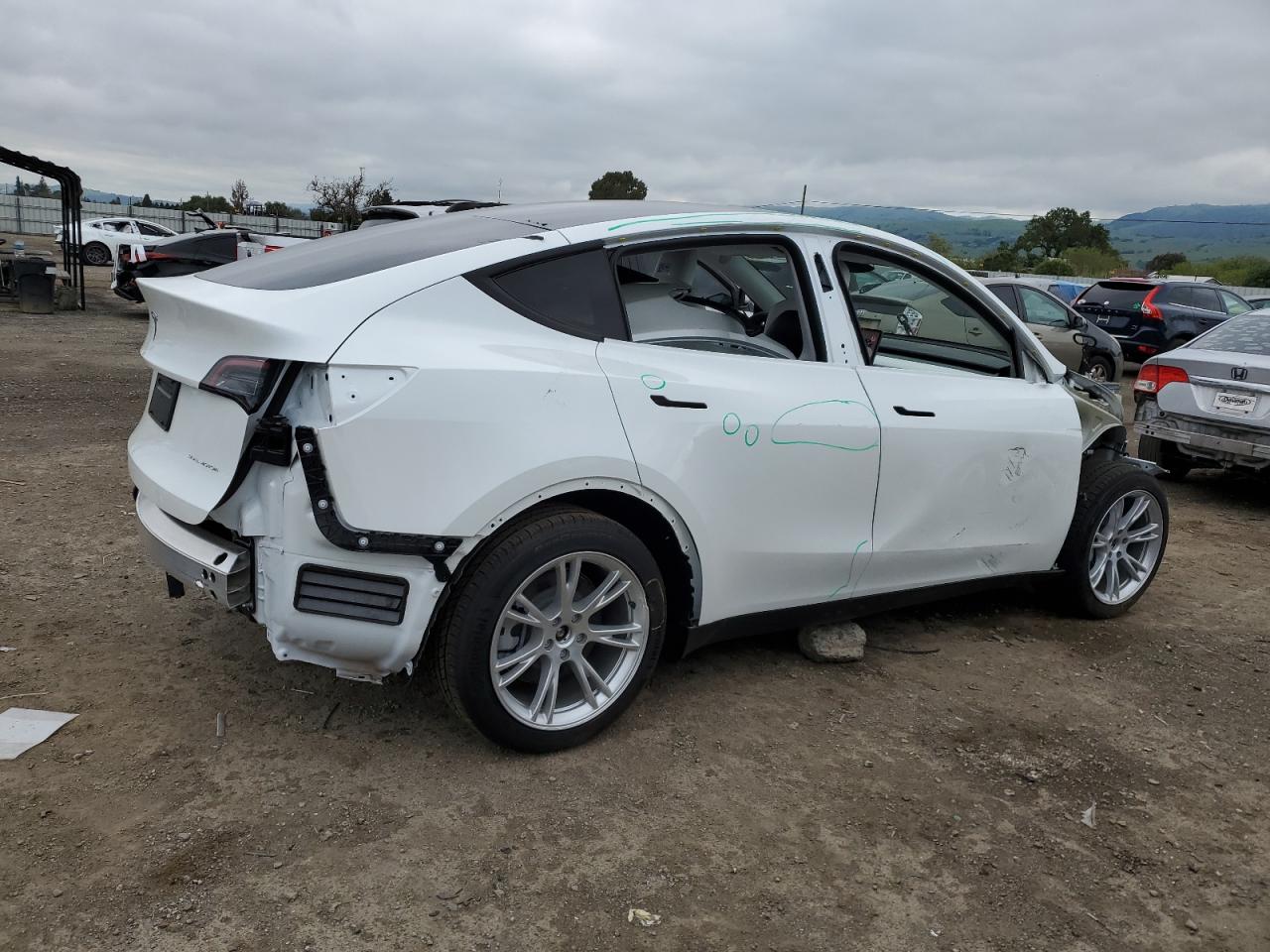 2024 TESLA MODEL Y  VIN:7SAYGDEE1RF985534