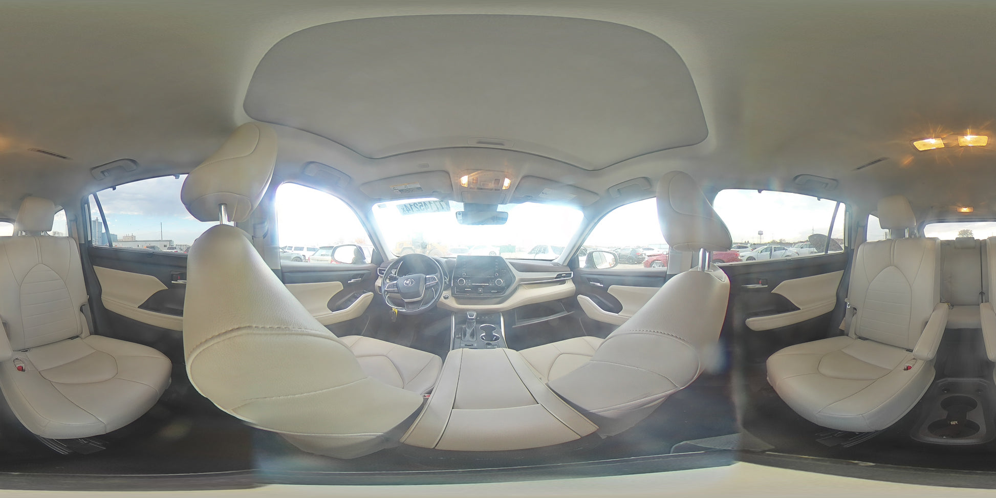 2022 TOYOTA HIGHLANDER XLE VIN:5TDHZRBH6NS176507