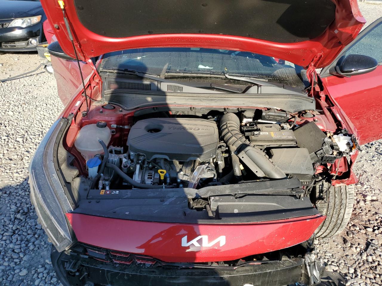 2022 KIA FORTE GT VIN:3KPF44AC7NE486559