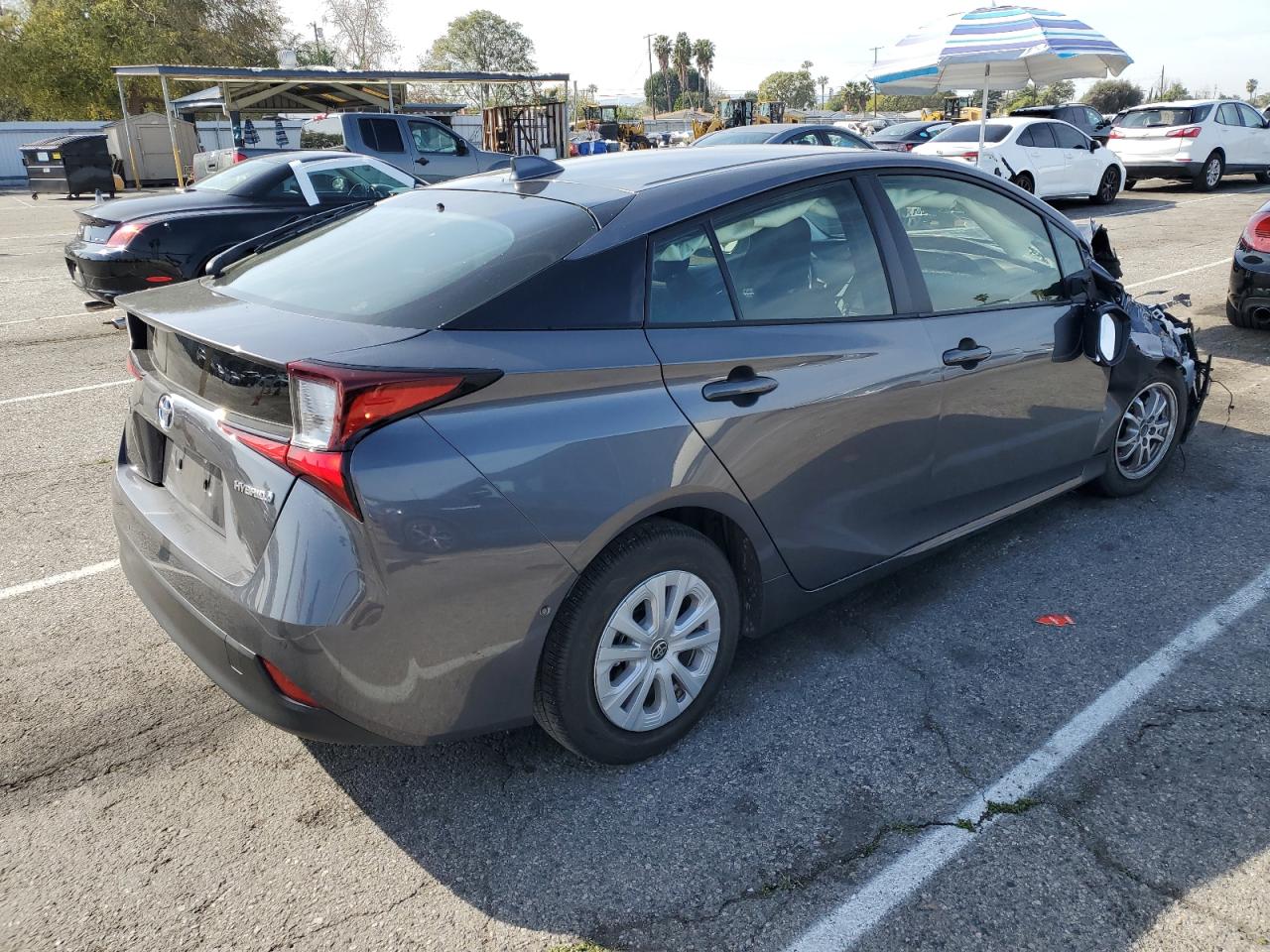2022 TOYOTA PRIUS NIGHT SHADE VIN:JTDKAMFU0N3181551