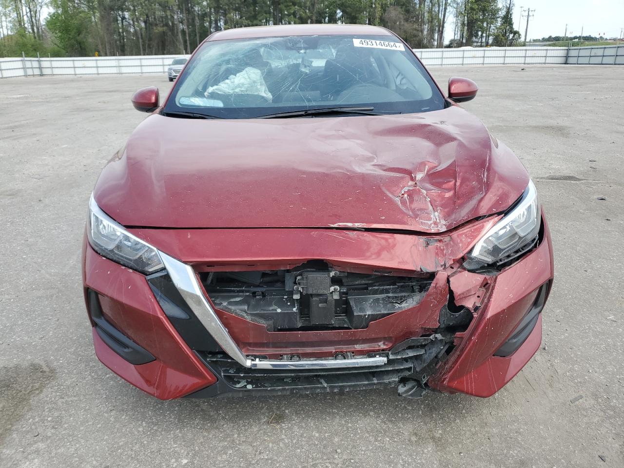 2022 NISSAN SENTRA SV VIN:3N1AB8CVXNY296231