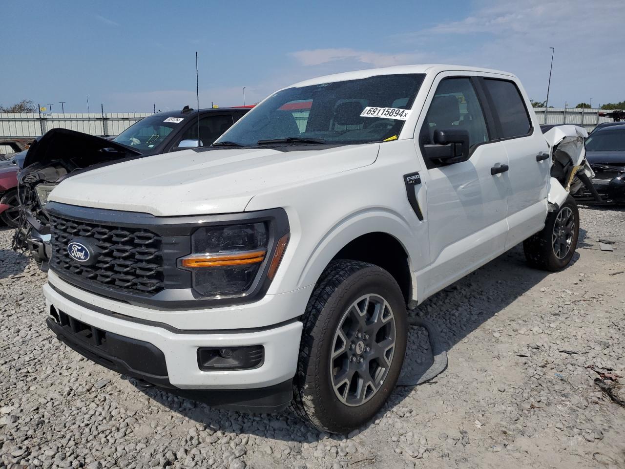 2024 FORD F150 STX VIN:1FTEW2LPXRKD27810