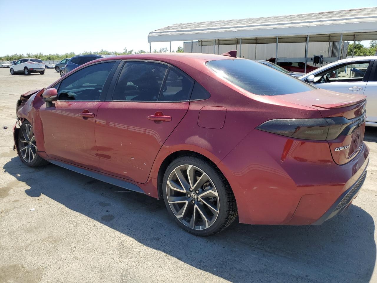 2022 TOYOTA COROLLA SE VIN:5YFP4MCE5NP127762