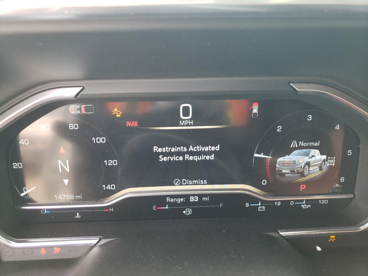 2024 GMC SIERRA K1500 DENALI ULTIMATE VIN:1GTUUHEL2RZ327323