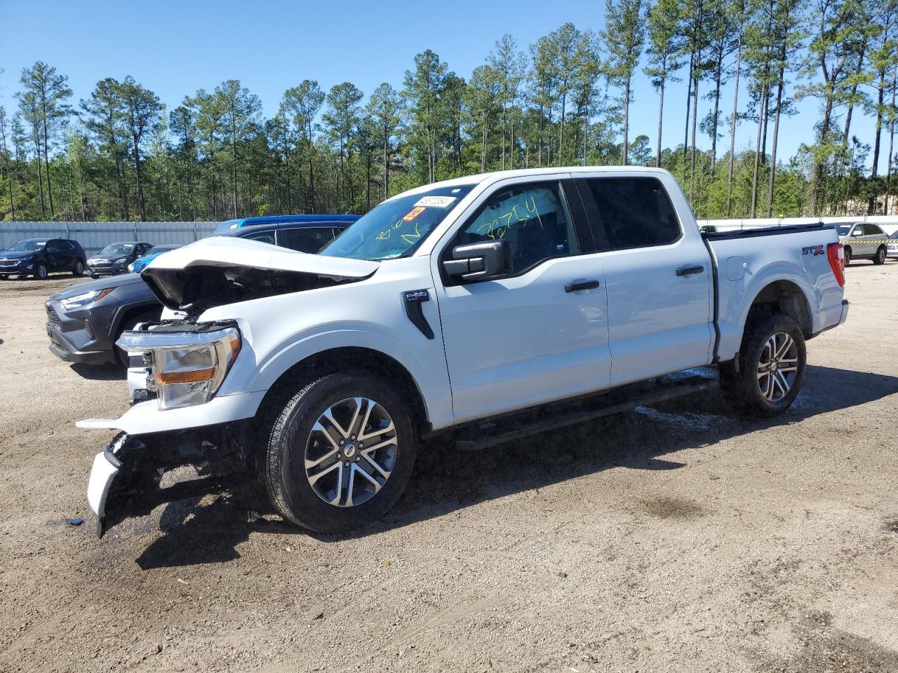 2022 FORD F150 SUPERCREW VIN:1FTEW1CP5NKD00423