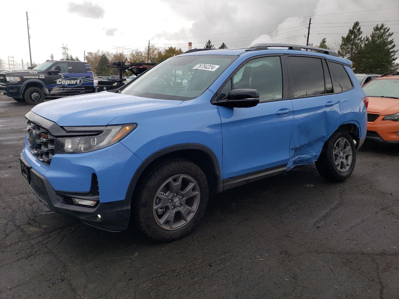 2024 HONDA PASSPORT TRAIL SPORT VIN:5FNYF8H65RB013723