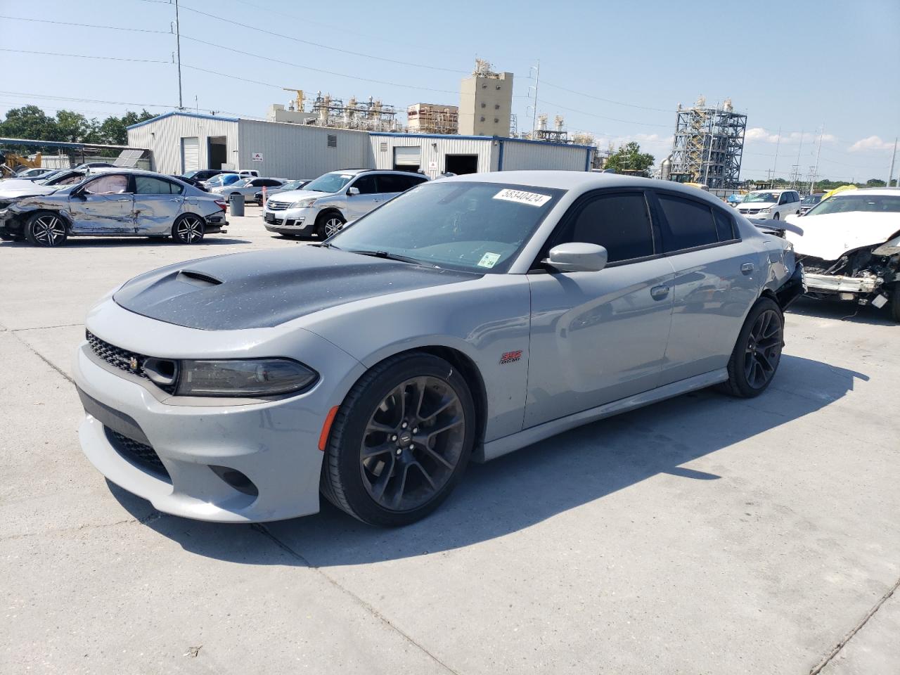 2022 DODGE CHARGER SCAT PACK VIN:2C3CDXGJ4NH225540