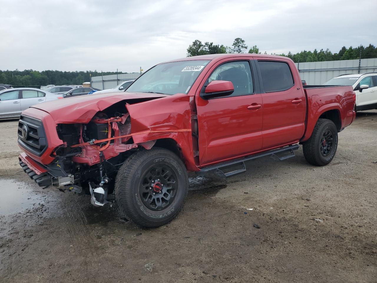 2022 TOYOTA TACOMA DOUBLE CAB VIN:3TYAX5GN0NT041980