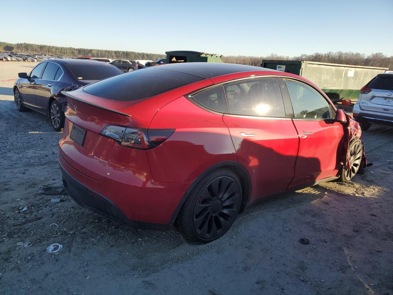 2022 TESLA MODEL Y  VIN:7SAYGDEF2NF323142