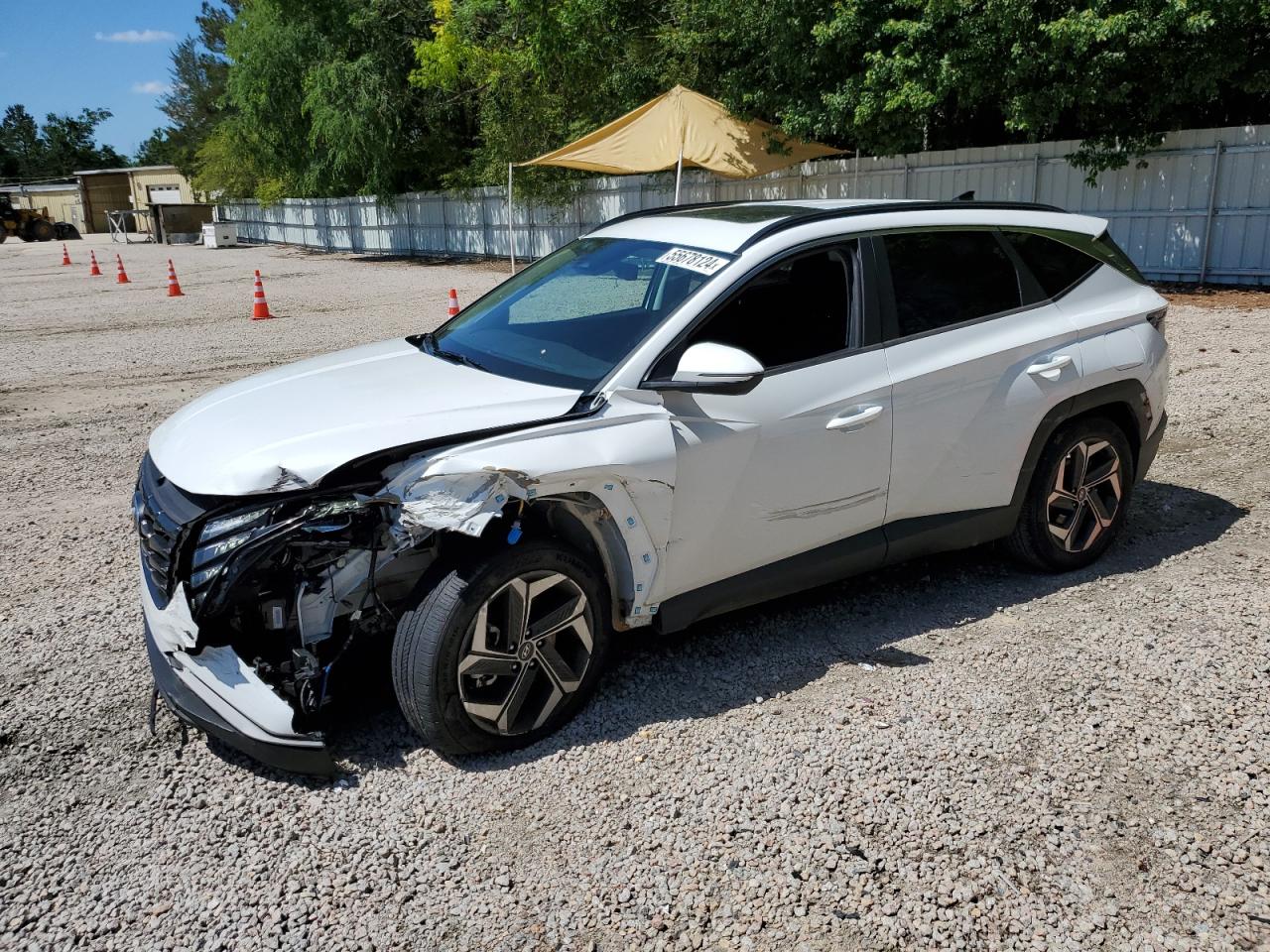 2022 HYUNDAI TUCSON SEL VIN:5NMJF3AE7NH026133