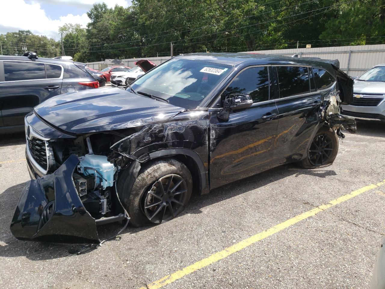 2022 TOYOTA HIGHLANDER L VIN:5TDZZRAH5NS544195