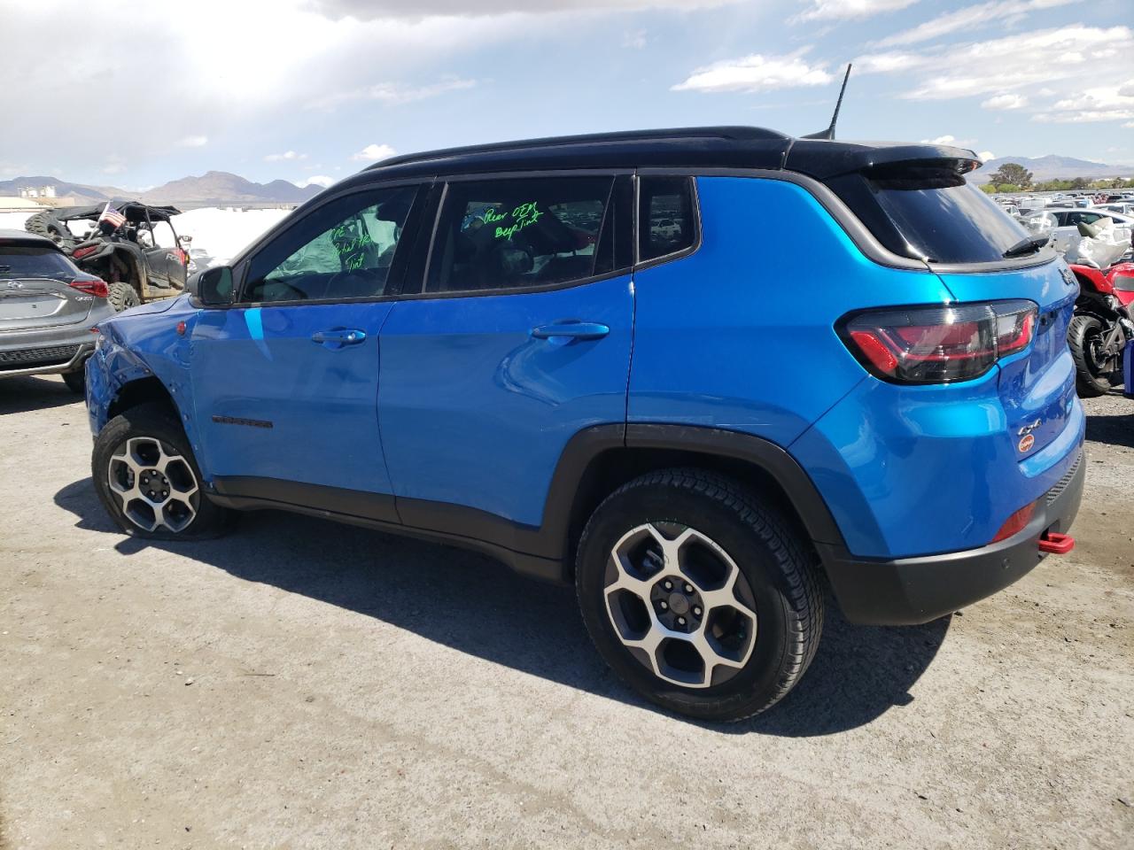 2022 JEEP COMPASS TRAILHAWK VIN:3C4NJDDB5NT104810