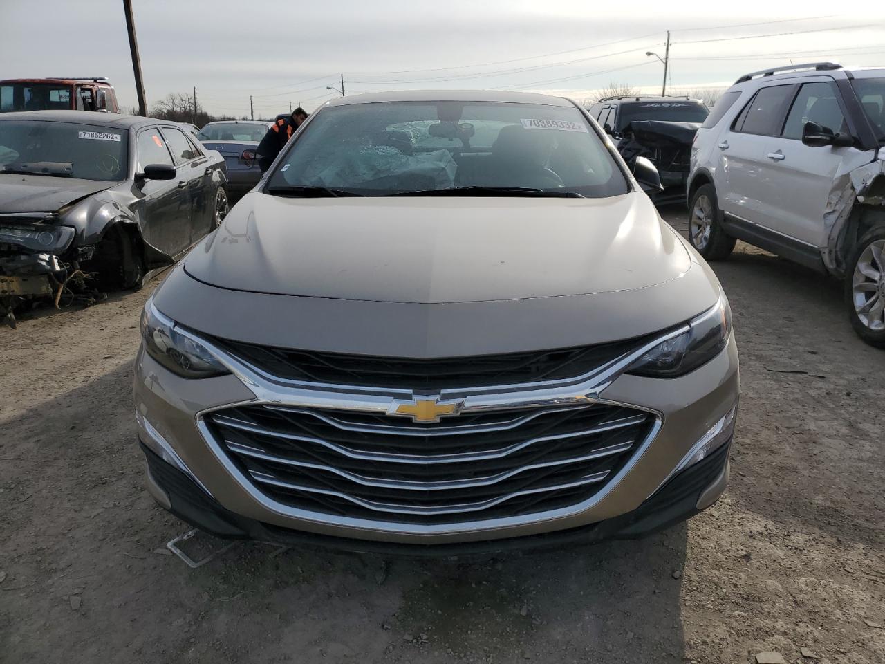 2022 CHEVROLET MALIBU LS VIN:1G1ZB5ST6NF210055