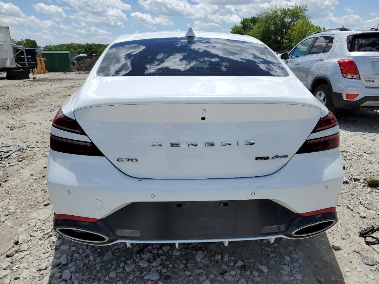 2023 GENESIS G70 BASE VIN:KMTG54TE6PU128875