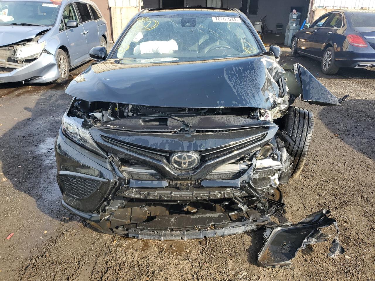 2022 TOYOTA CAMRY SE VIN:4T1G11AKXNU021547
