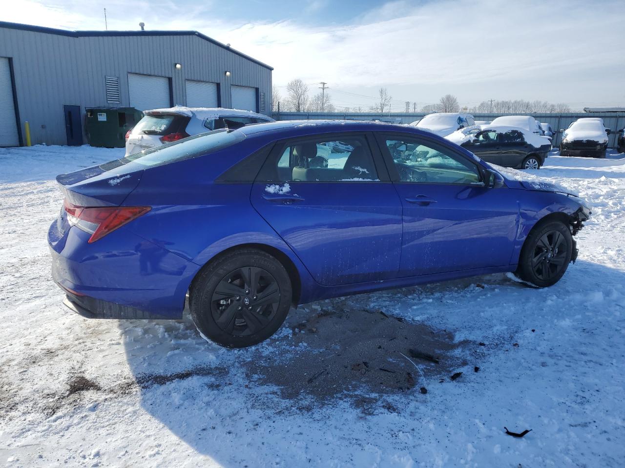 2023 HYUNDAI ELANTRA BLUE VIN:KMHLM4AJ8PU082641