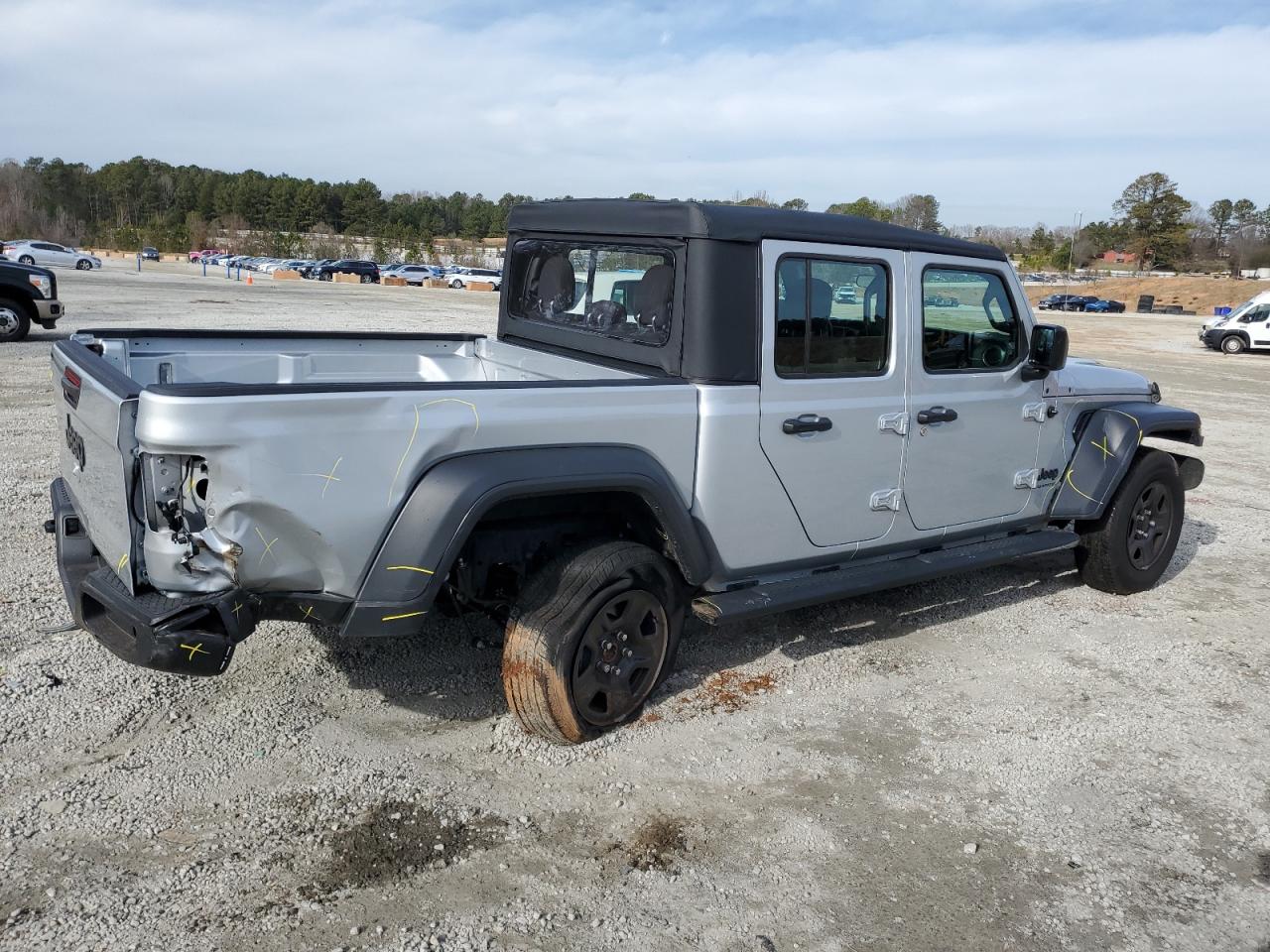 2023 JEEP GLADIATOR SPORT VIN:1C6HJTAG8PL538961