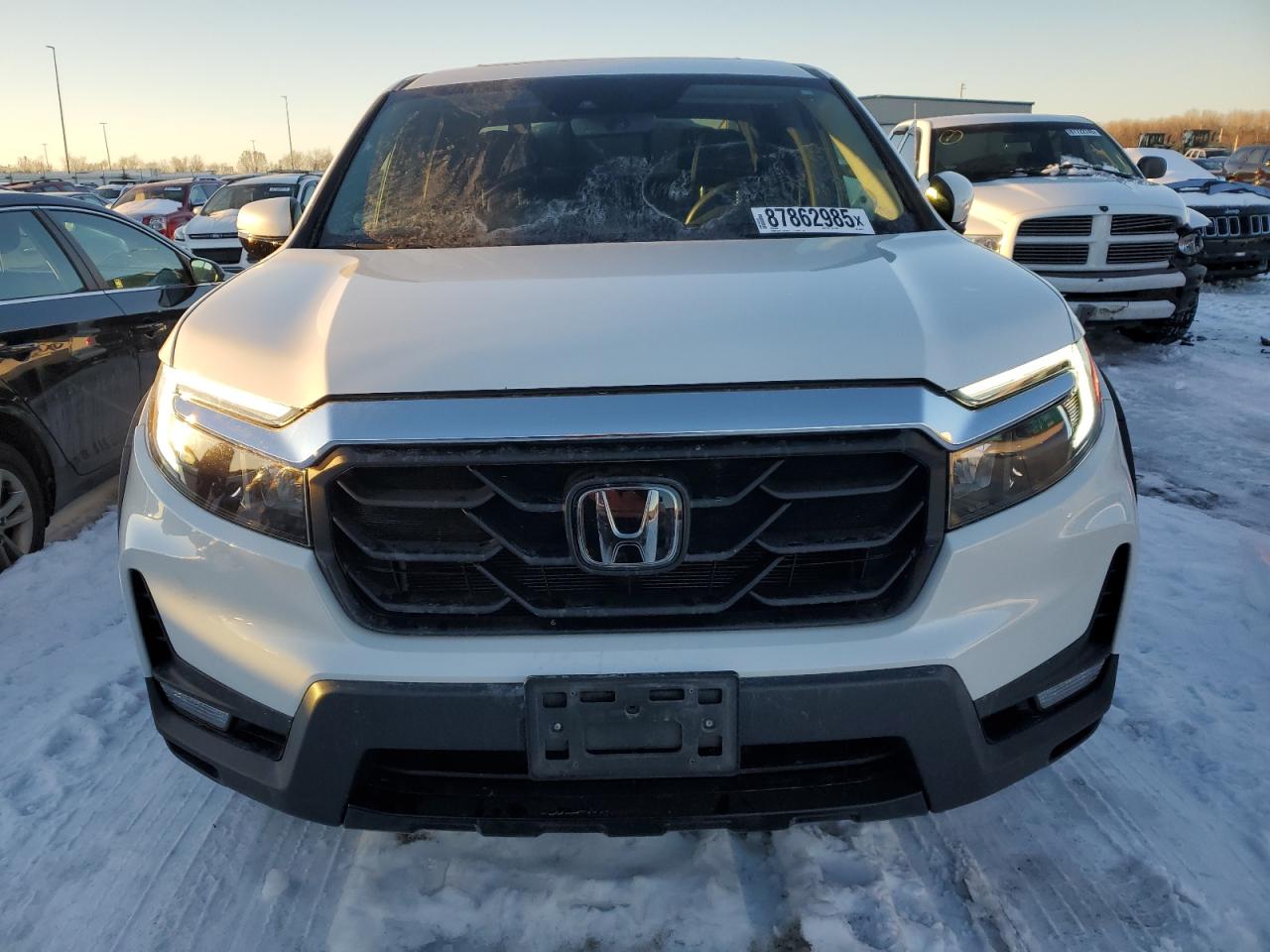 2022 HONDA RIDGELINE RTL VIN:5FPYK3F76NB009014