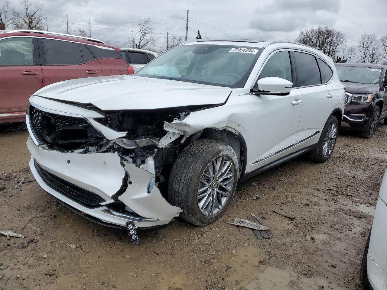 2022 ACURA MDX ADVANCE VIN:5J8YE1H84NL013829