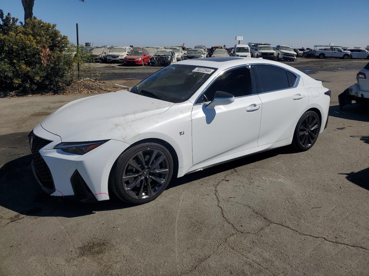 2022 LEXUS IS 350 F SPORT VIN:JTHGZ1B2XN5054990