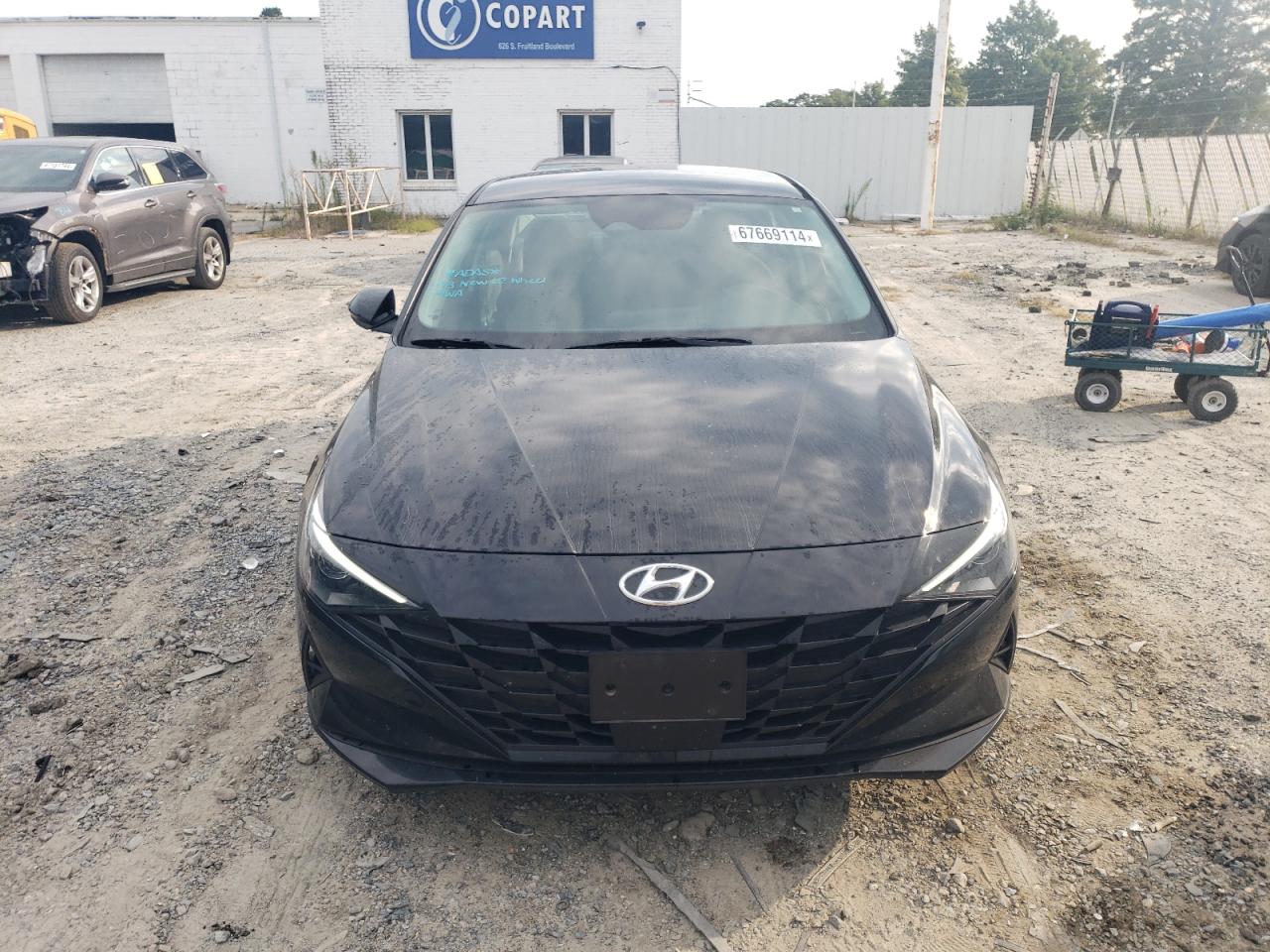 2023 HYUNDAI ELANTRA SEL VIN:KMHLS4AG7PU458353