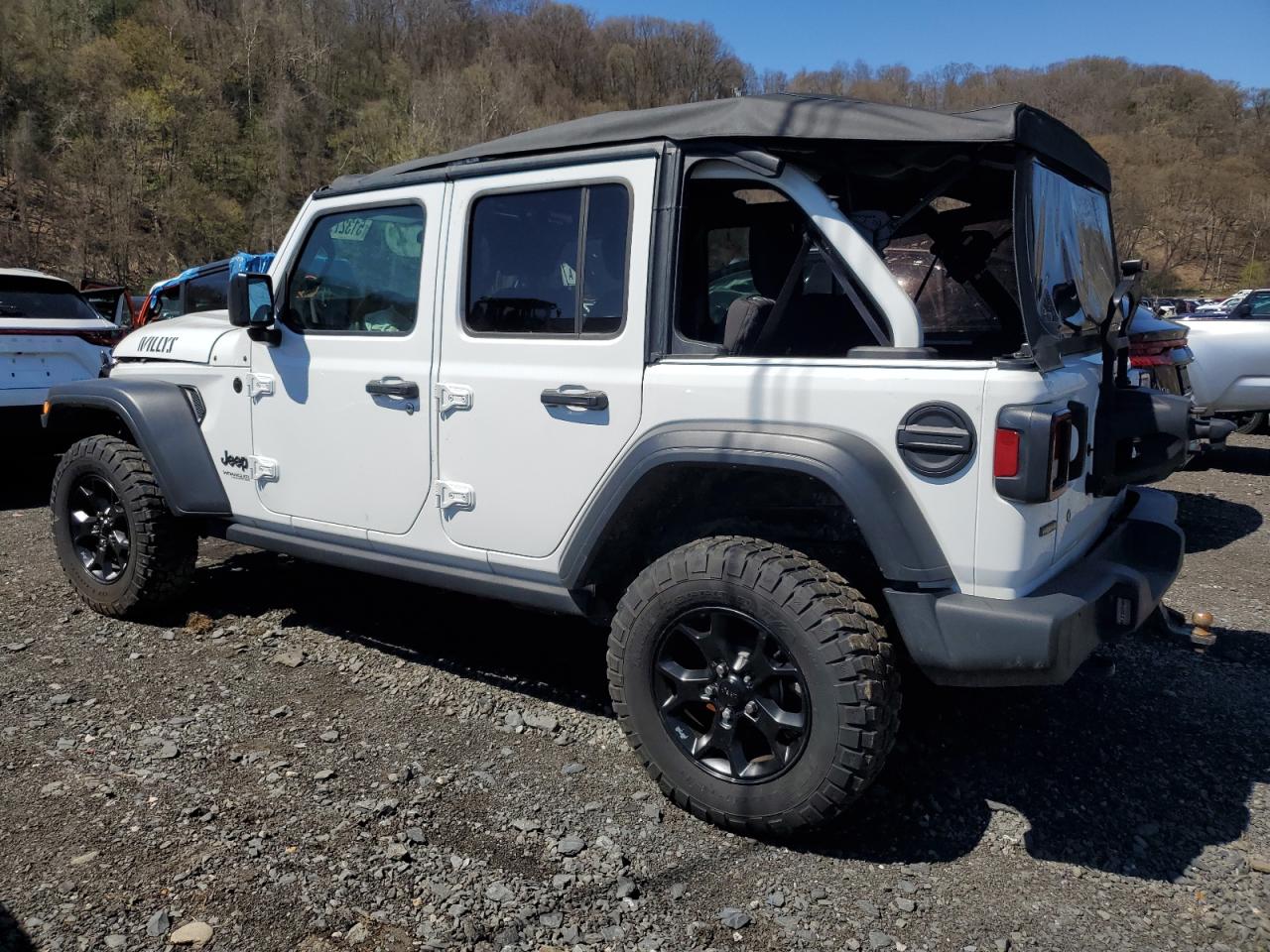 2022 JEEP WRANGLER UNLIMITED SPORT VIN:1C4HJXDM0NW273854