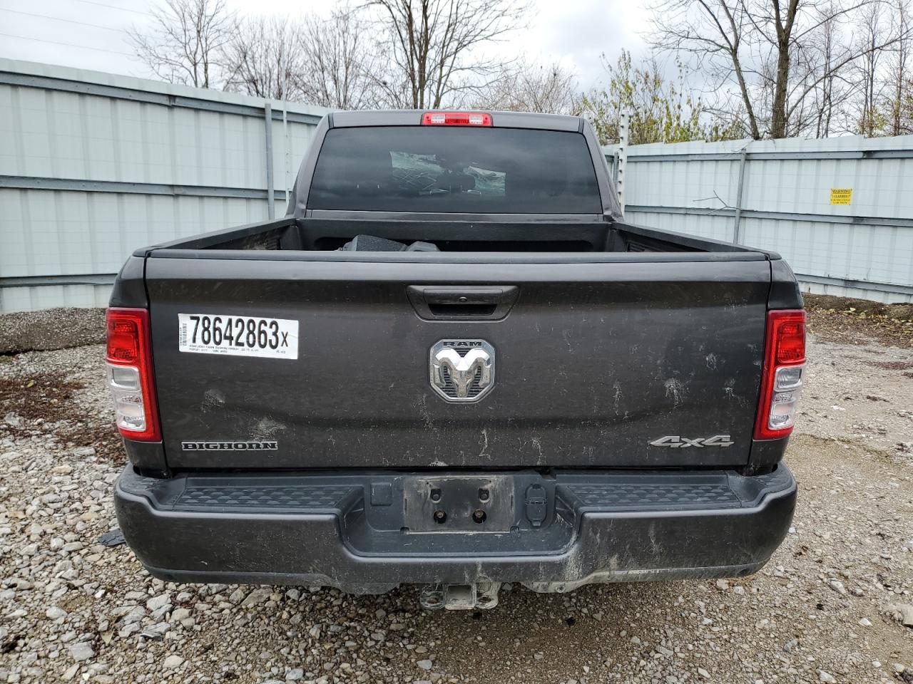 2022 RAM 2500 BIG HORN/LONE STAR VIN:3C6UR5DJ6NG170932