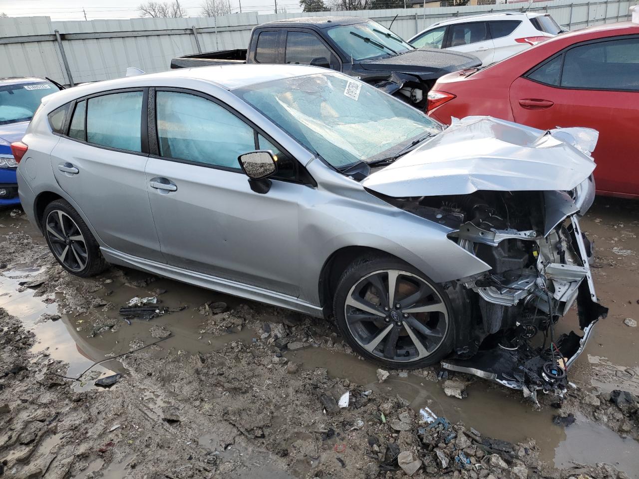 2022 SUBARU IMPREZA SPORT VIN:4S3GTAL61N3719999