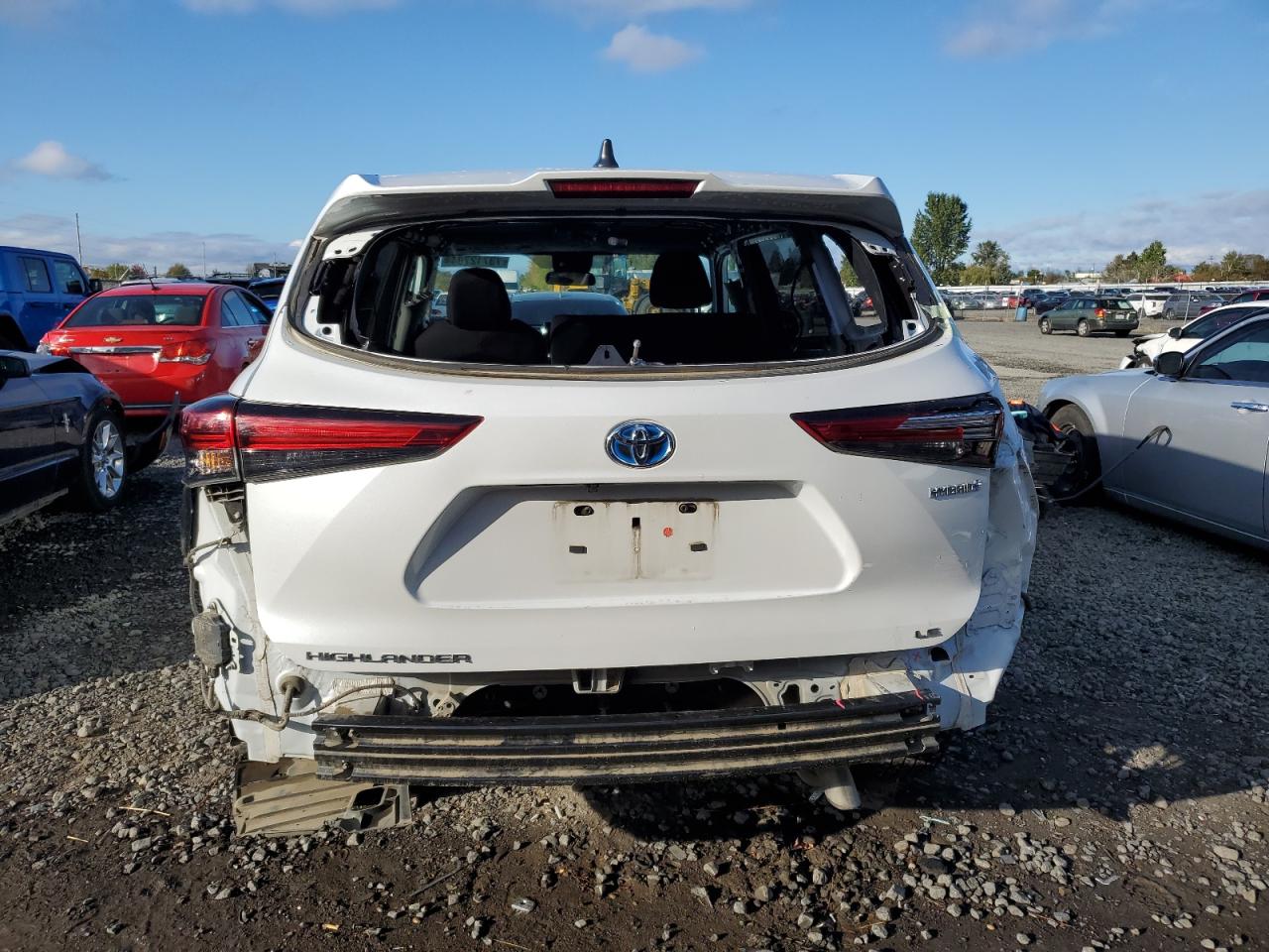 2023 TOYOTA HIGHLANDER HYBRID LE VIN:5TDBBRCH0PS563968