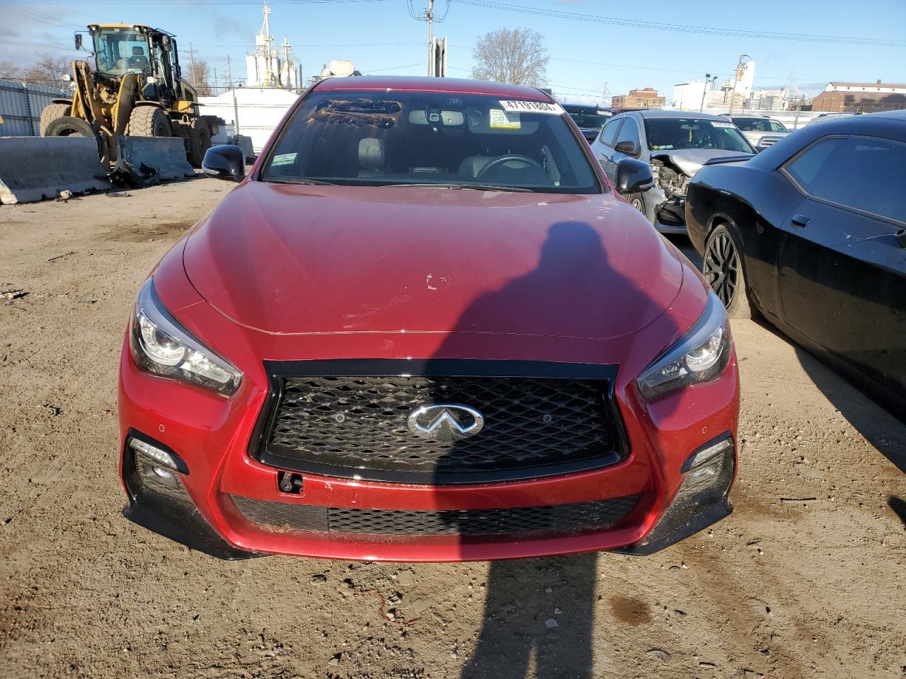 2022 INFINITI Q50 RED SPORT 400 VIN:JN1FV7DRXNM390377