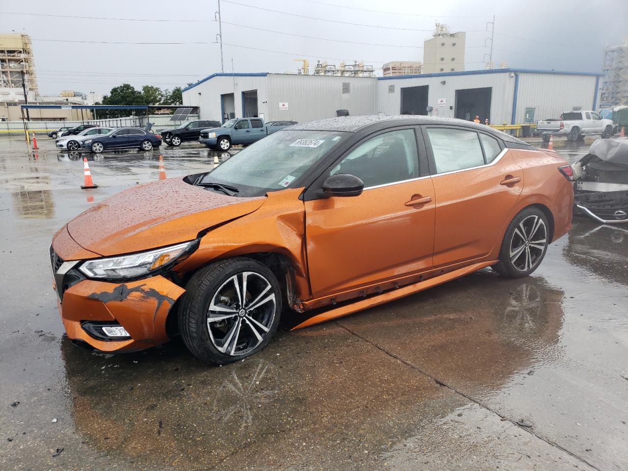 2022 NISSAN SENTRA SR VIN:3N1AB8DV6NY313928