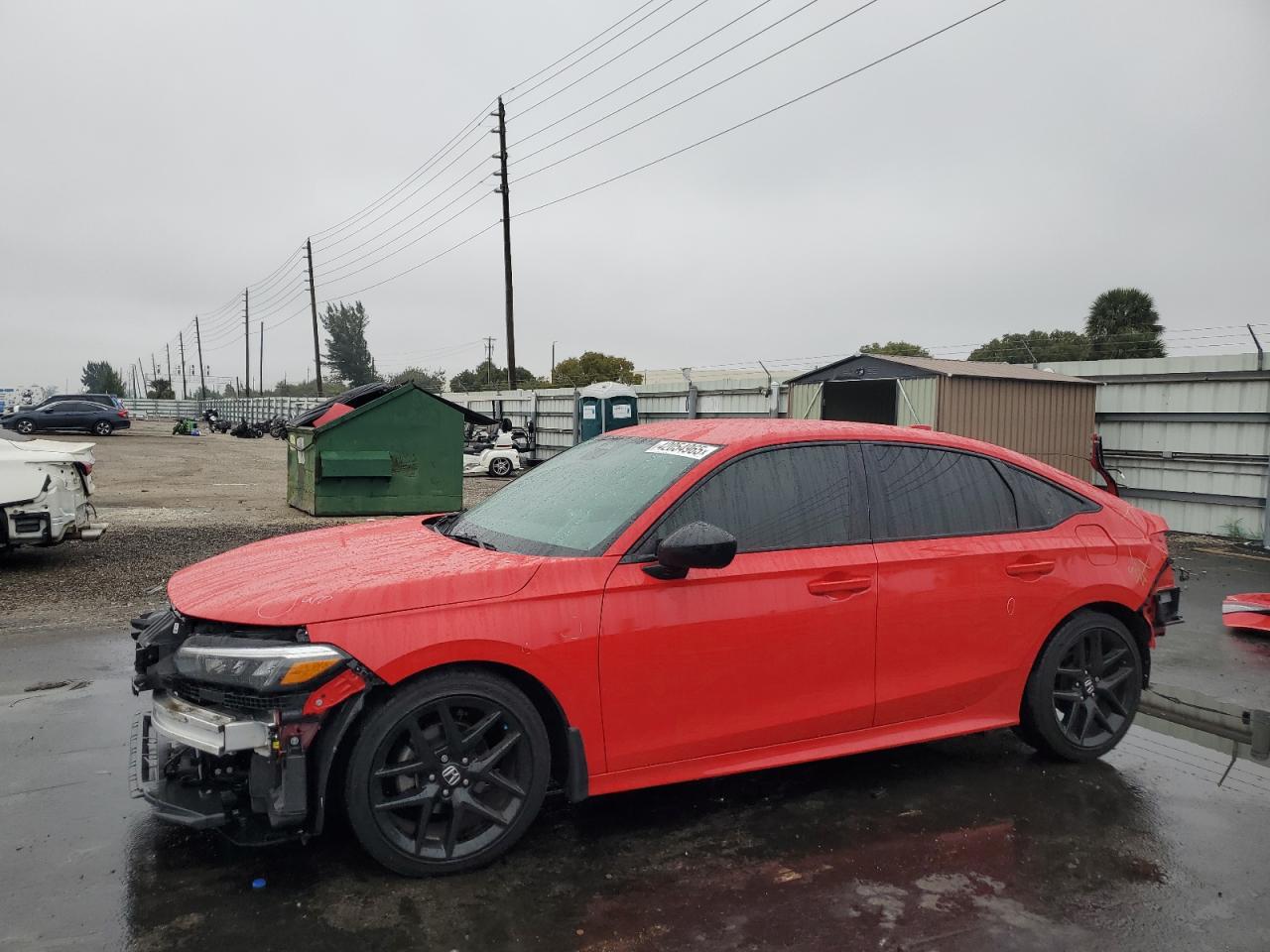 2023 HONDA CIVIC SPORT VIN:2HGFE2F53PH536717