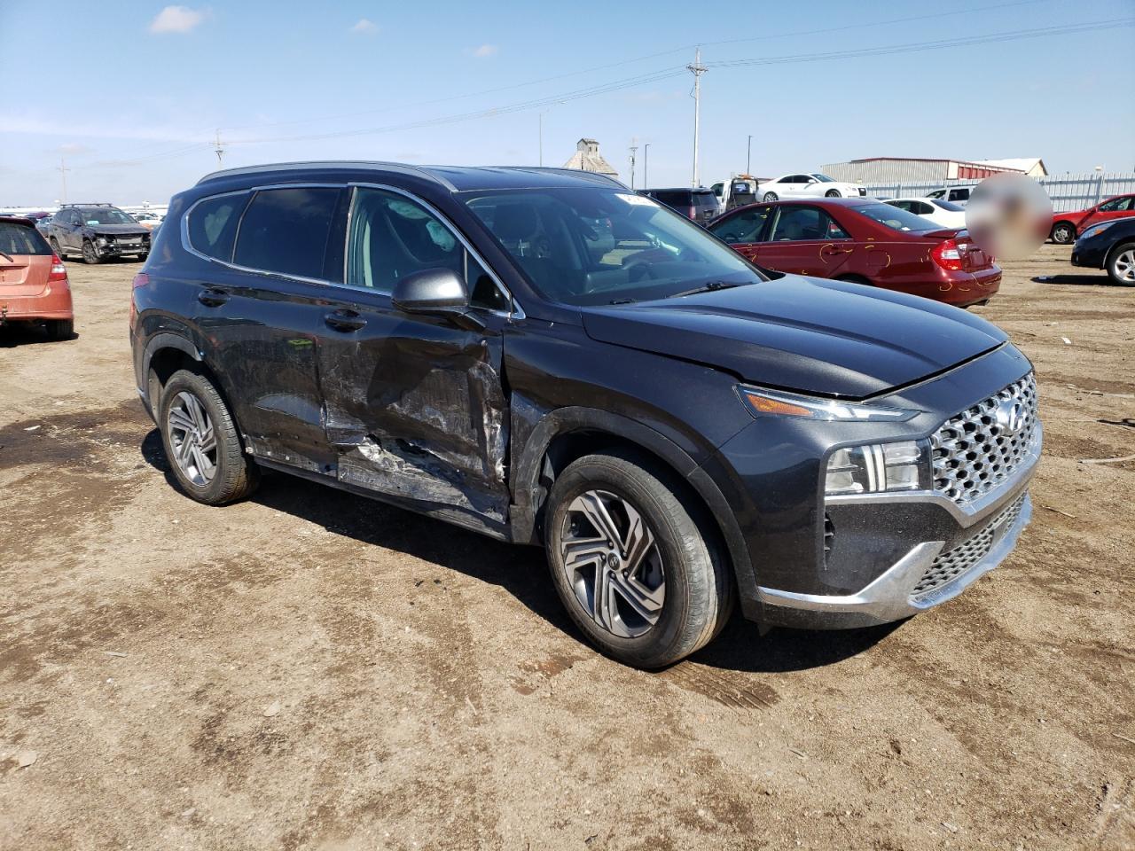 2022 HYUNDAI SANTA FE SEL VIN:5NMS24AJ5NH383491