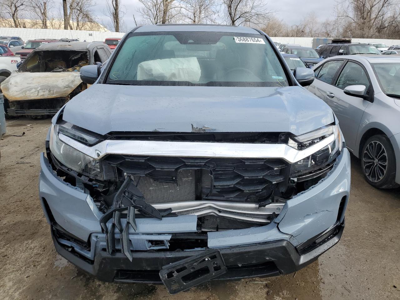 2023 HONDA PASSPORT EXL VIN:5FNYF8H58PB035042