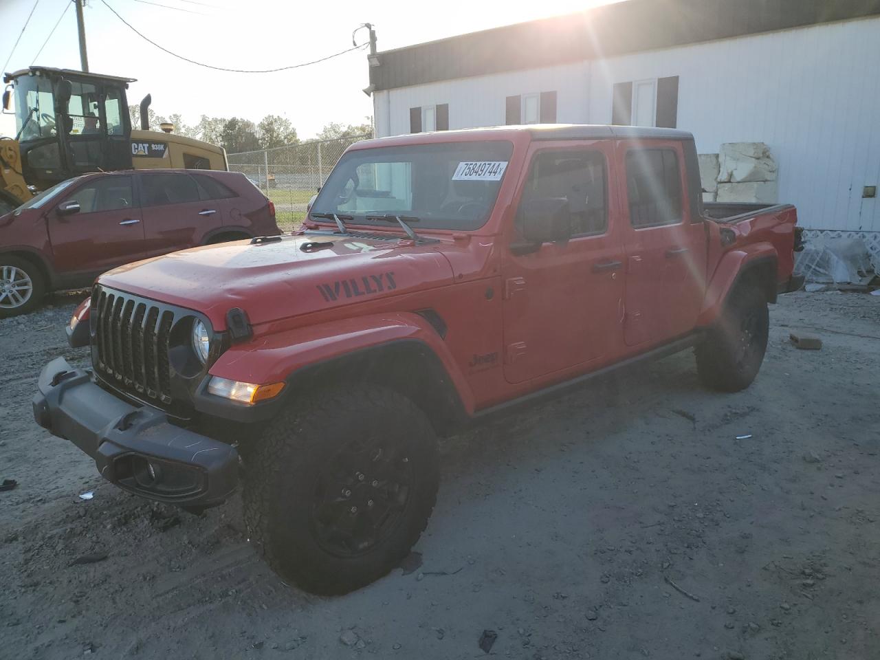 2022 JEEP GLADIATOR SPORT VIN:1C6HJTAG4NL115291