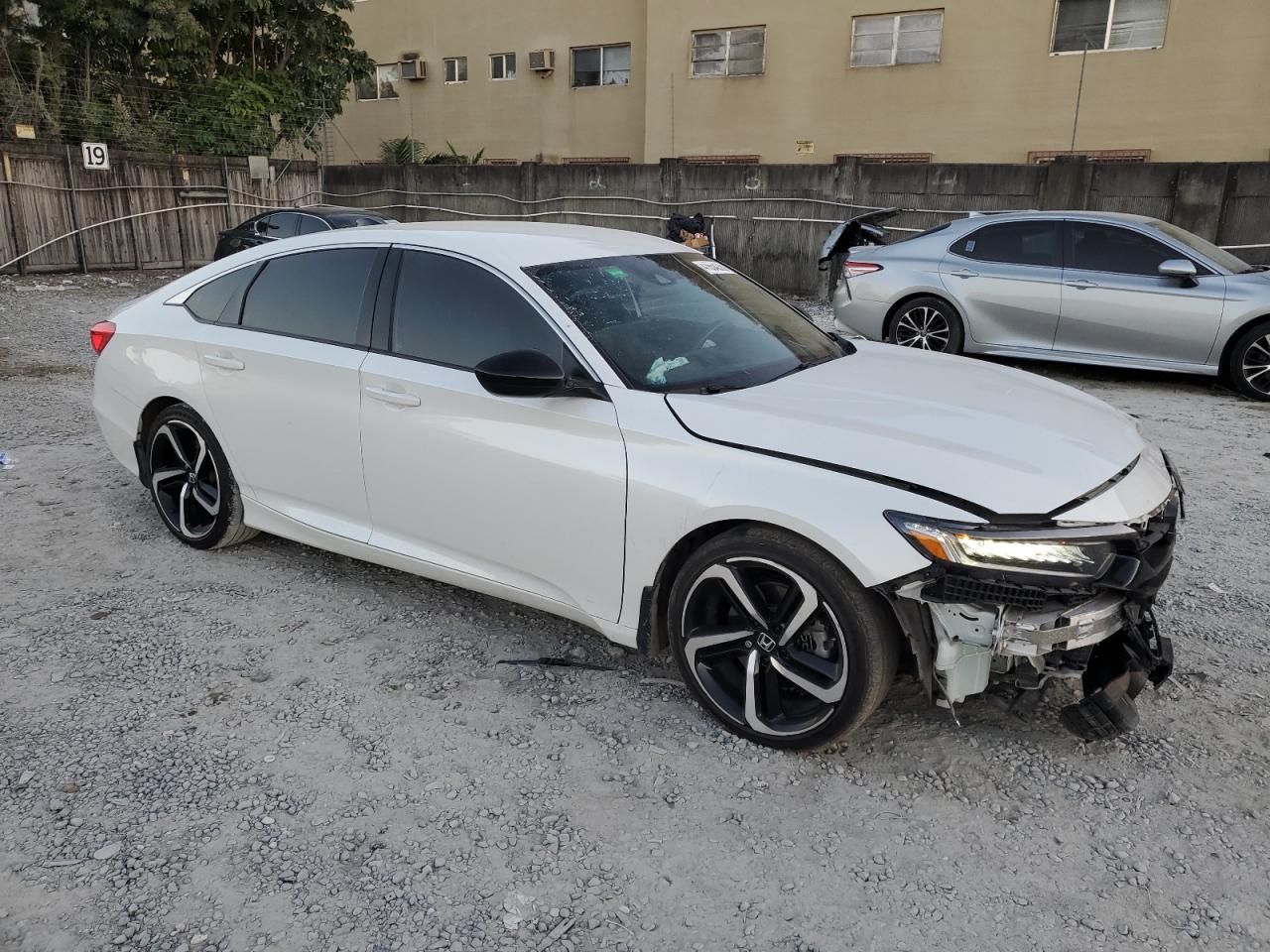 2022 HONDA ACCORD SPORT VIN:1HGCV1F30NA089304