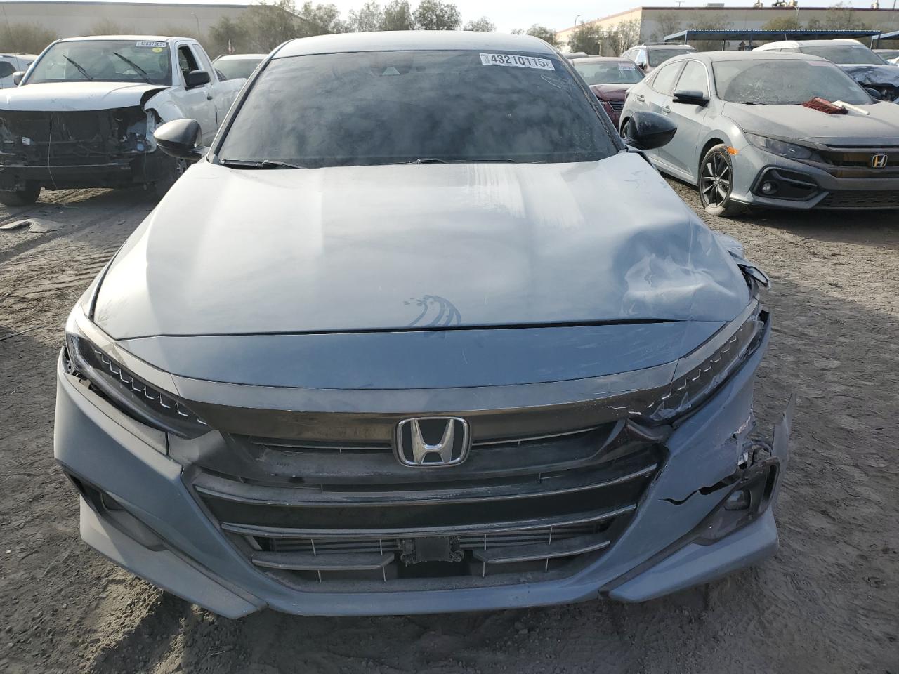 2022 HONDA ACCORD SPORT VIN:1HGCV1F37NA054386