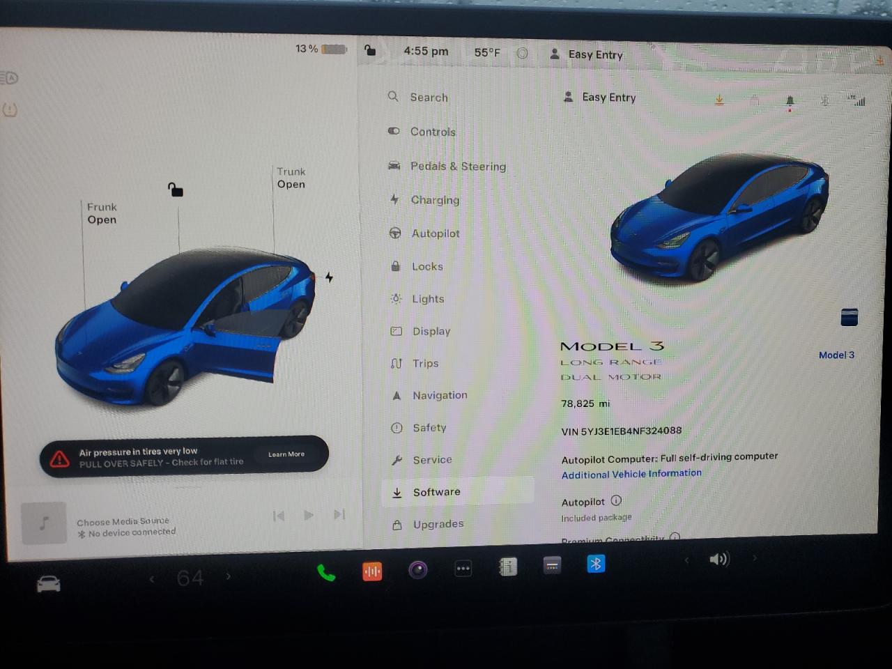 2022 TESLA MODEL 3  VIN:5YJ3E1EB4NF324088