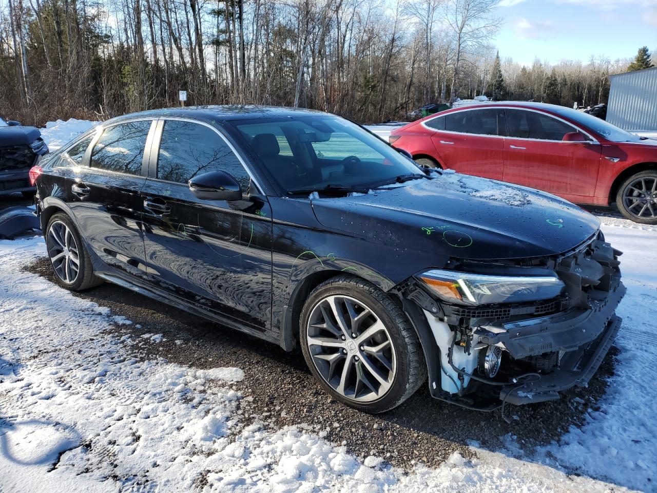 2022 HONDA CIVIC TOURING VIN:2HGFE1F94NH000708