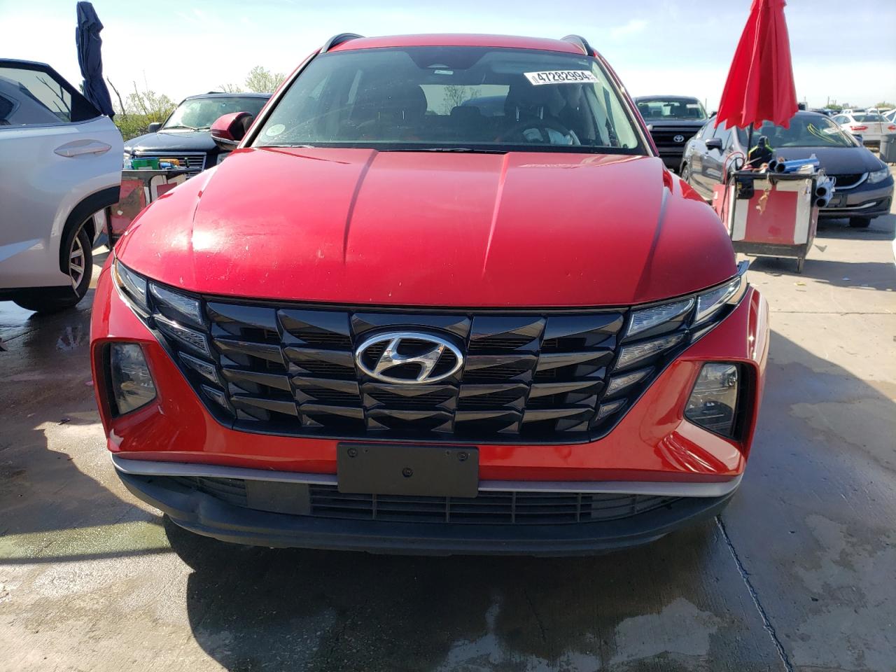 2022 HYUNDAI TUCSON SEL VIN:5NMJFCAEXNH148694