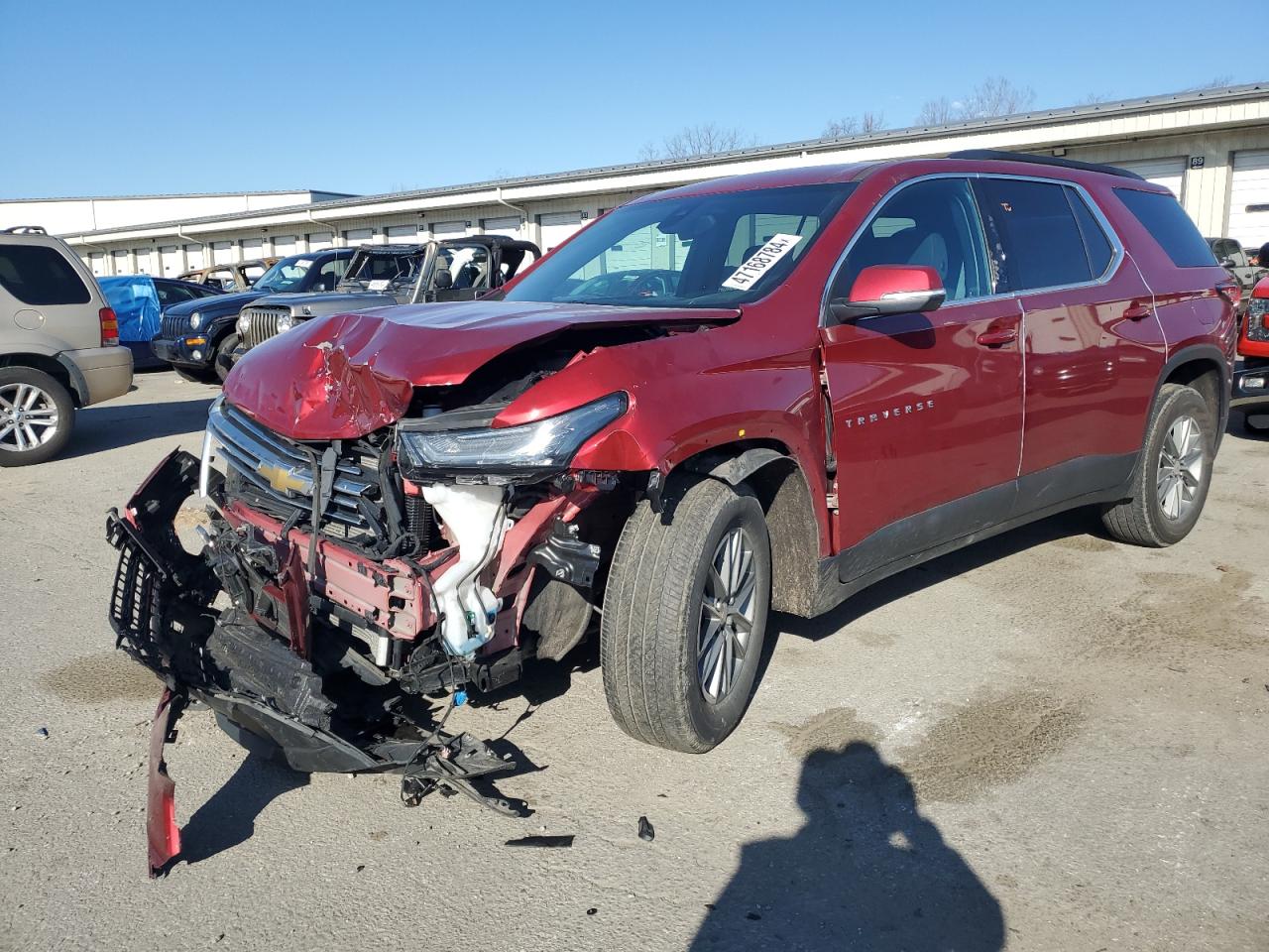 2023 CHEVROLET TRAVERSE LT VIN:1GNEVGKW4PJ104360