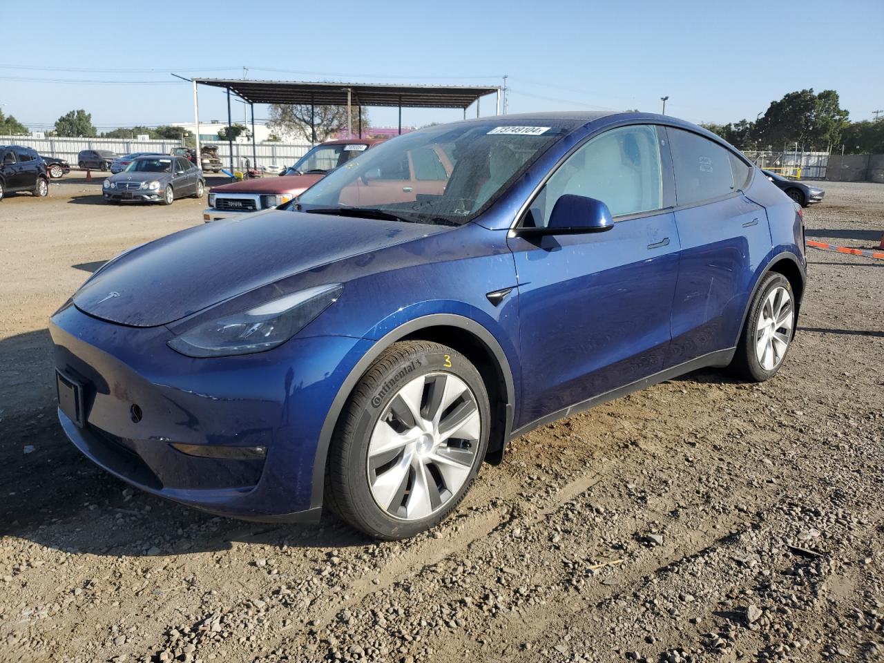 2023 TESLA MODEL Y  VIN:7SAYGDEE5PF624921